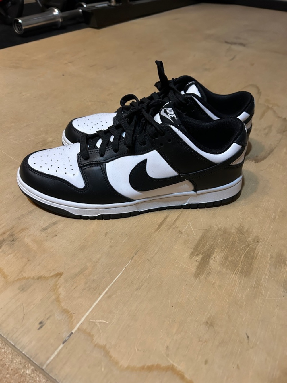 Nike Black and White Pandas Low-Top Sneakers—BARELY WORN